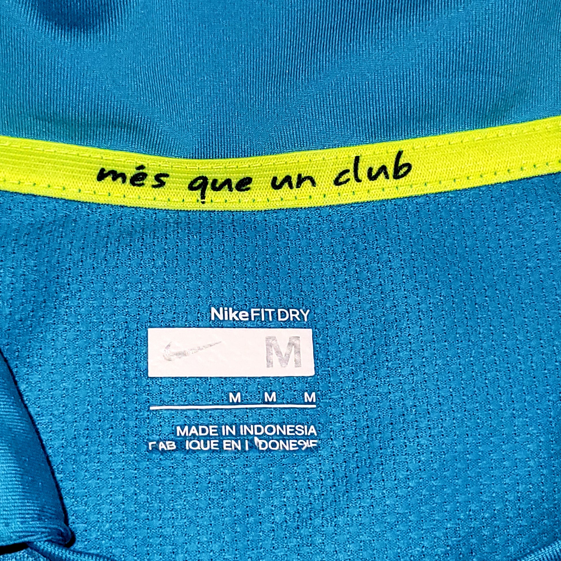 Messi Barcelona Anniversary 2007 2008 Away Soccer Jersey Shirt M SKU# 237743-414 - ForeverSoccerJerseys