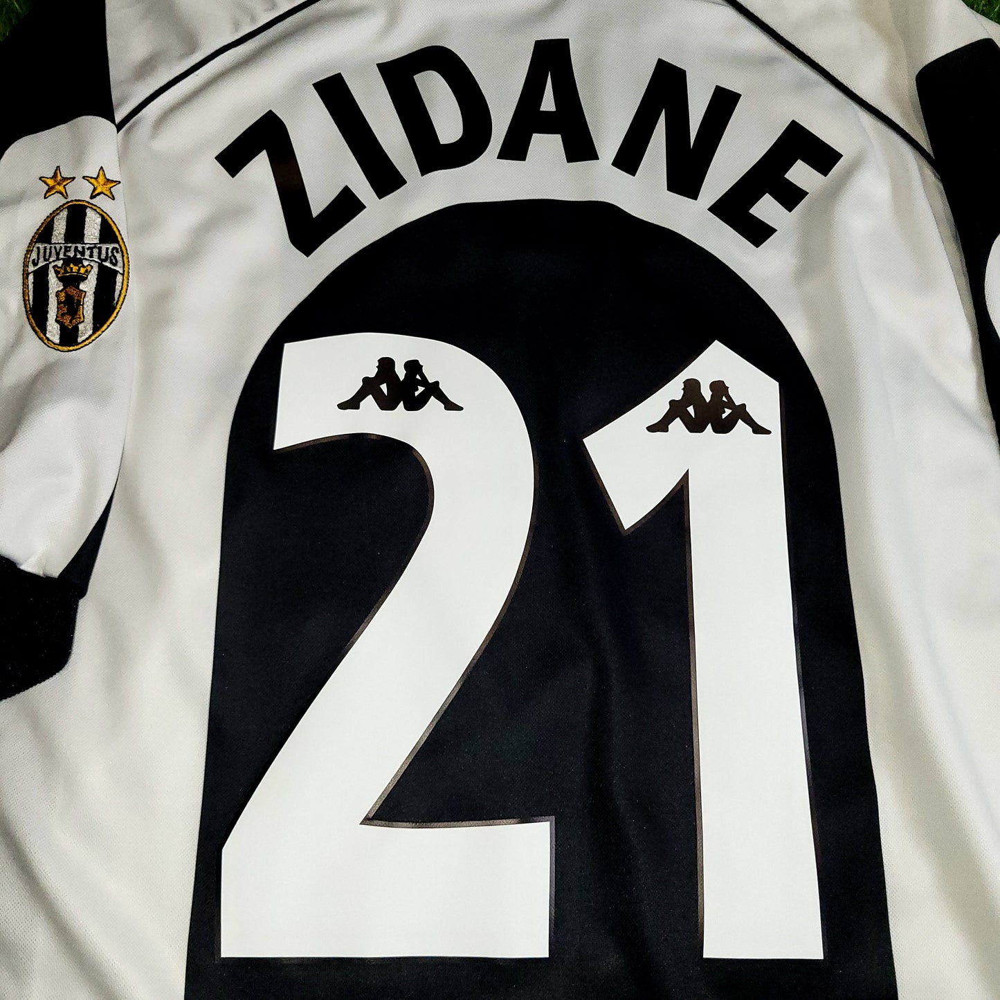 Zidane Juventus 1997 1998 Kappa Home Soccer Jersey Shirt XL