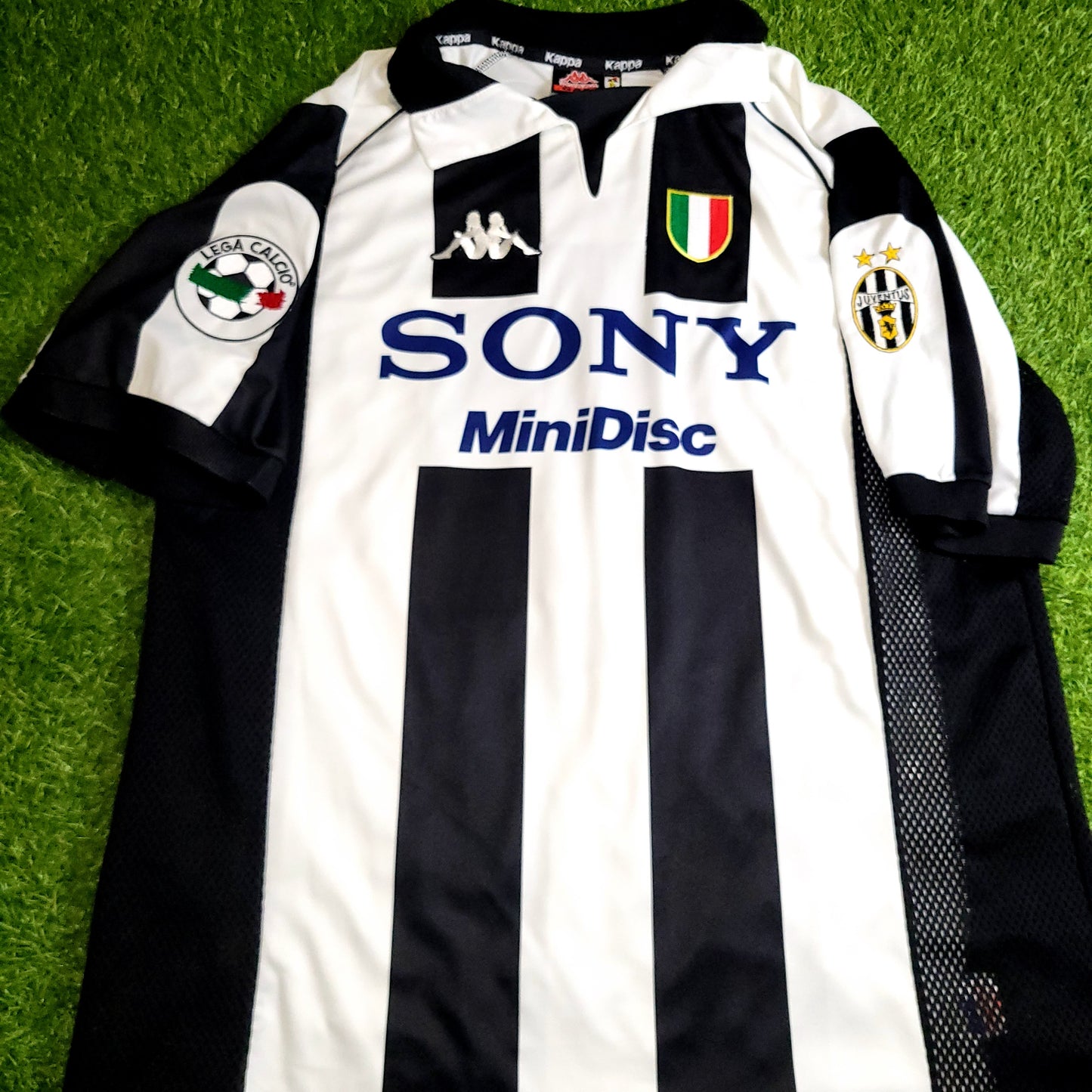 Zidane Juventus 1997 1998 Kappa Home Soccer Jersey Shirt XL