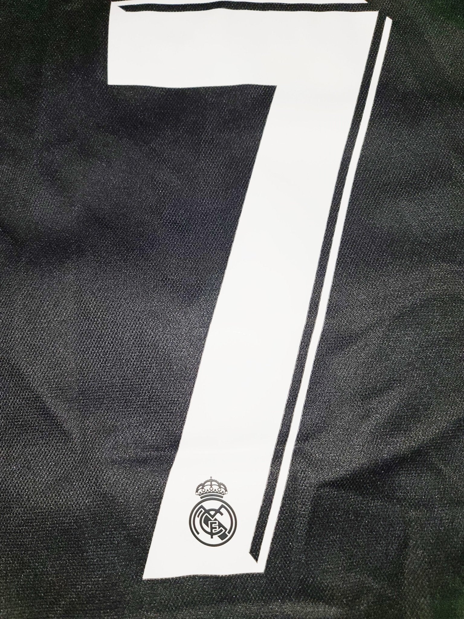 Cristiano Ronaldo Real Madrid 2017 2018 Black Jersey Shirt Maglia L SKU# BR3543 foreversoccerjerseys