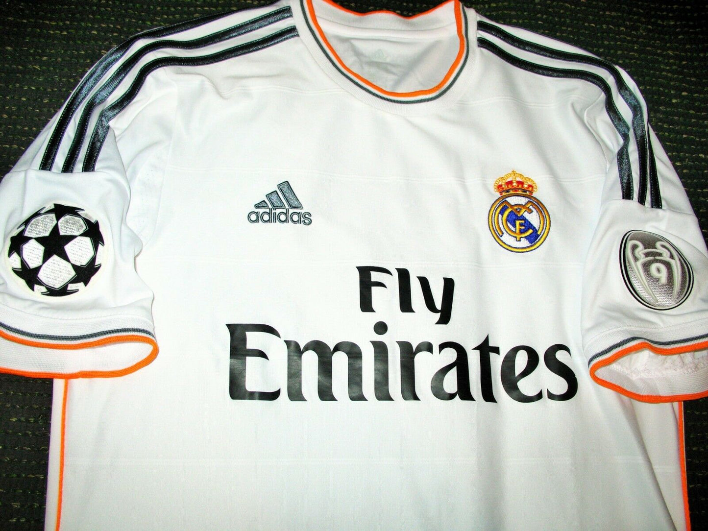 Cristiano Ronaldo Real Madrid UEFA 2013 2014 Jersey Camiseta Shirt Maglia M - foreversoccerjerseys