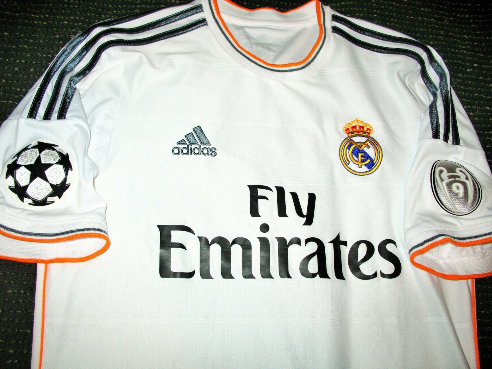 Cristiano Ronaldo Real Madrid UEFA 2013 2014 Jersey Camiseta Shirt Maglia M - foreversoccerjerseys