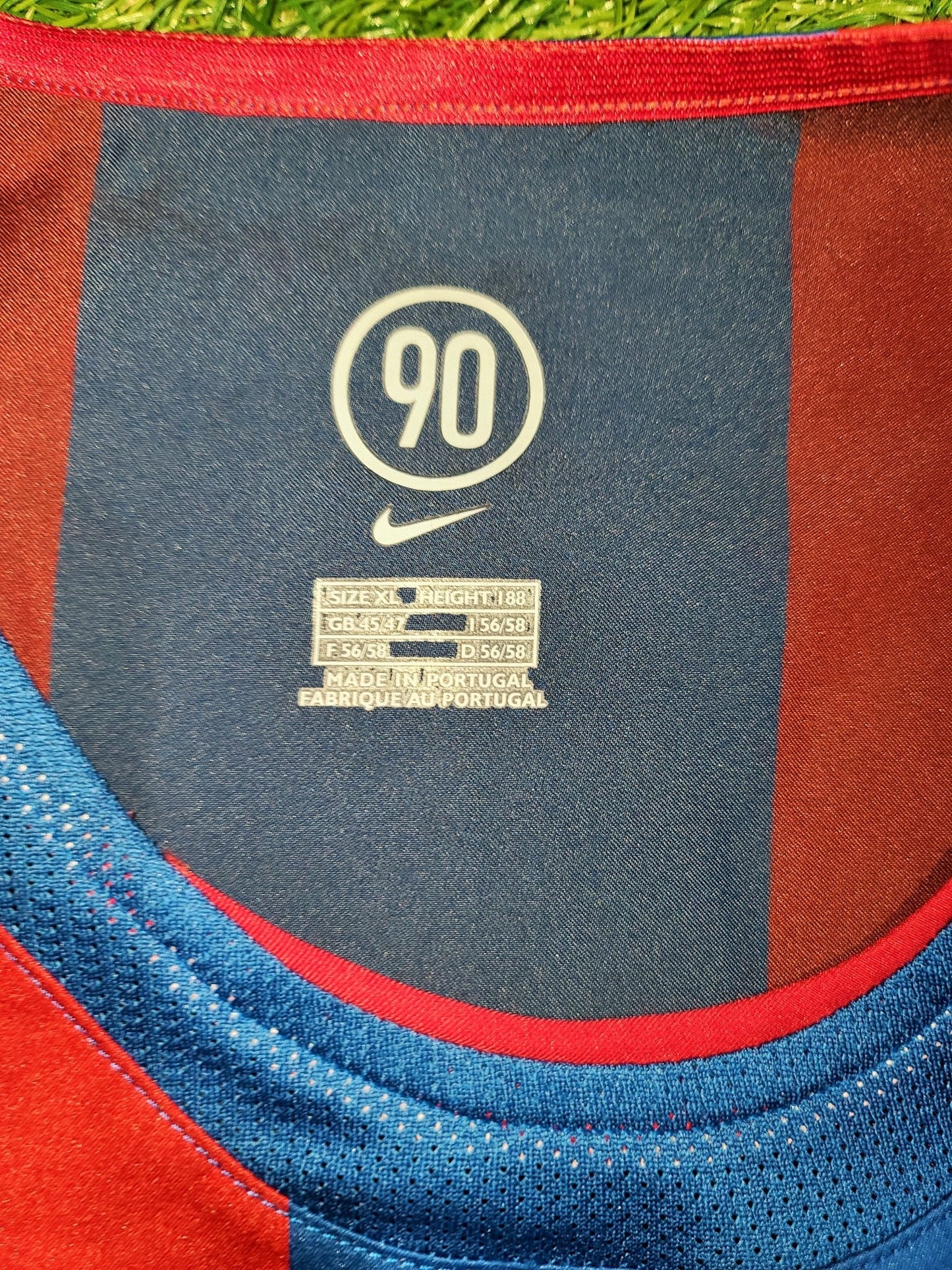 Eto'o Barcelona DEBUT SEASON 2004 2005 Jersey Shirt Camiseta Maglia XL SKU# 118861 foreversoccerjerseys