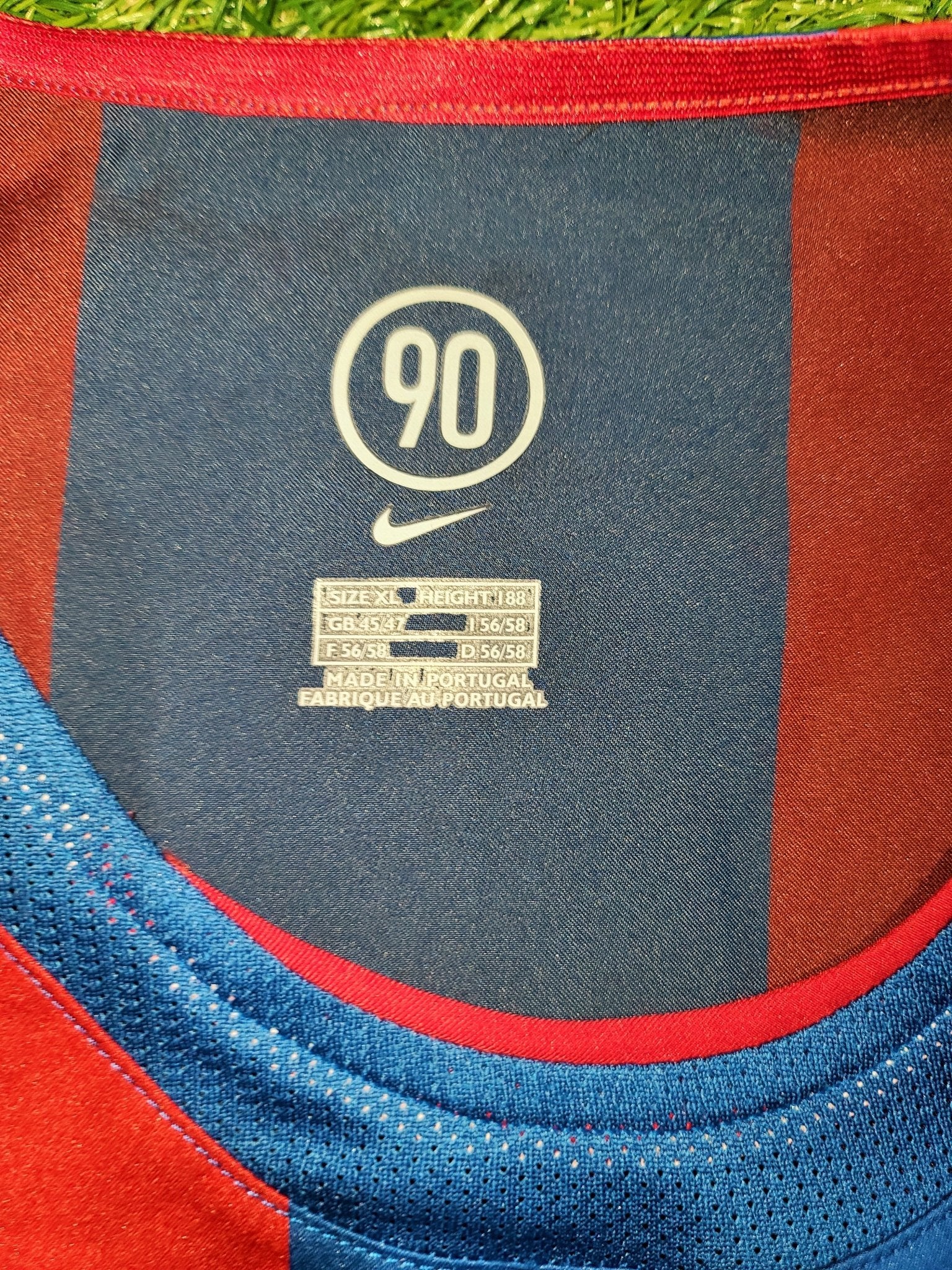 Eto'o Barcelona DEBUT SEASON 2004 2005 Jersey Shirt Camiseta Maglia XL SKU# 118861 foreversoccerjerseys