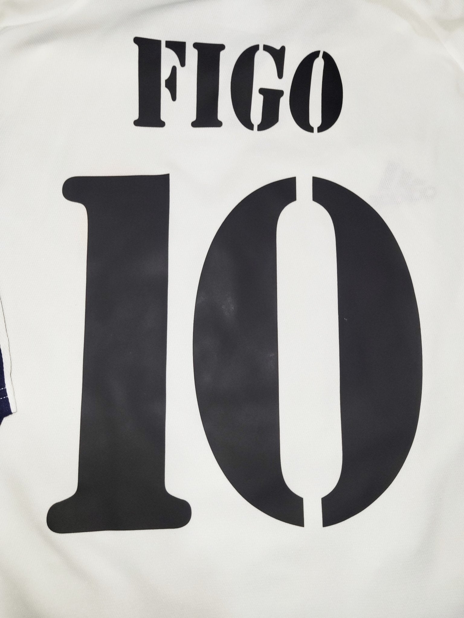 Figo Real Madrid 2000 2001 Soccer Jersey Shirt M SKU# 685331 Adidas
