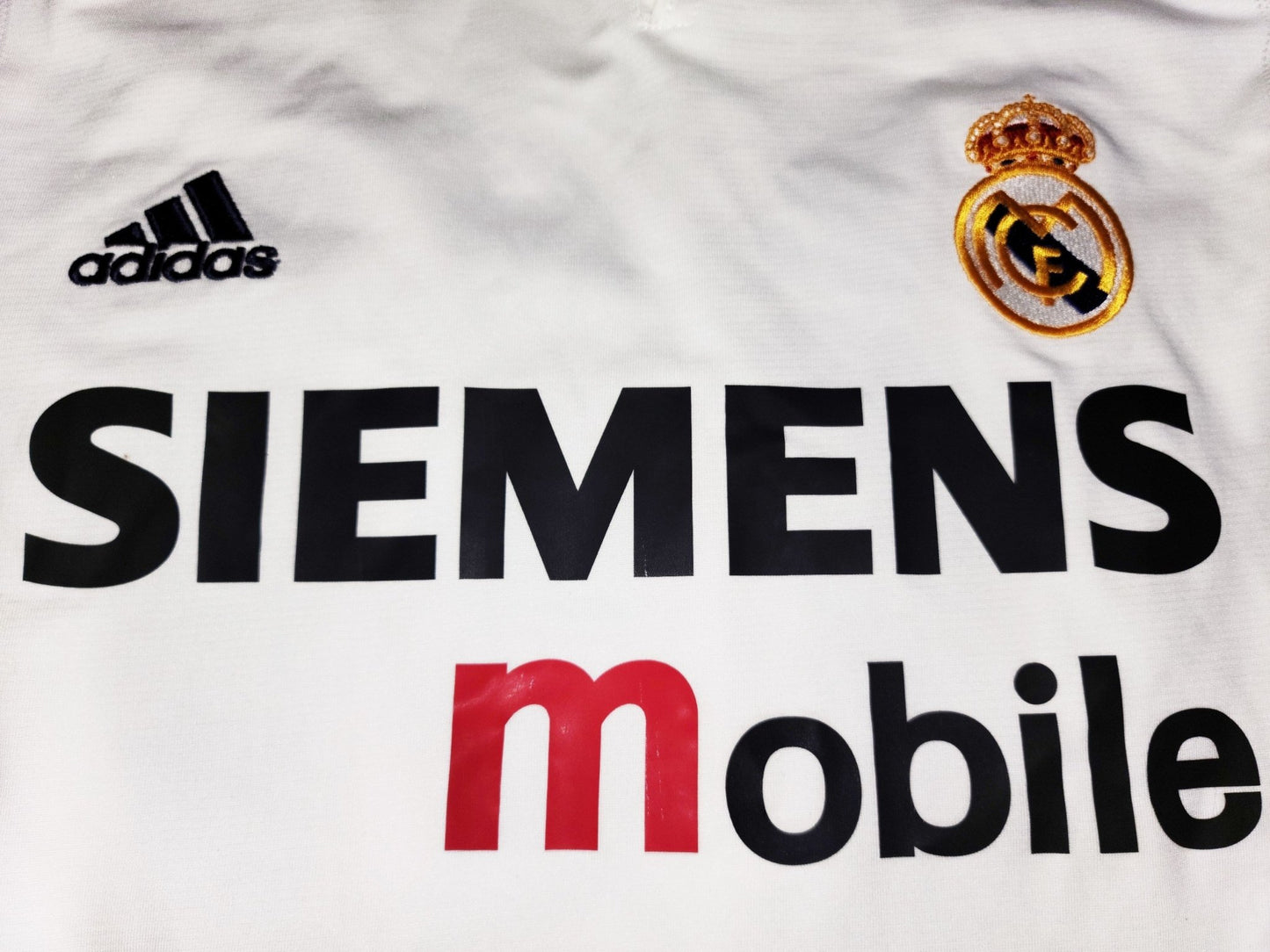 Figo Real Madrid UEFA CENTENARY 2002 2003 Long Sleeve Jersey Shirt Camiseta L foreversoccerjerseys