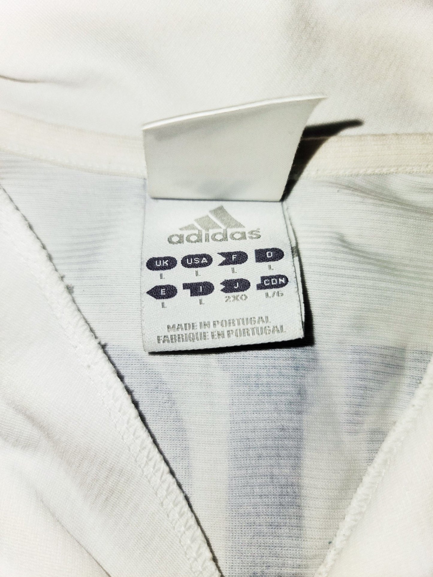 Figo Real Madrid UEFA CENTENARY 2002 2003 Long Sleeve Jersey Shirt Camiseta L foreversoccerjerseys