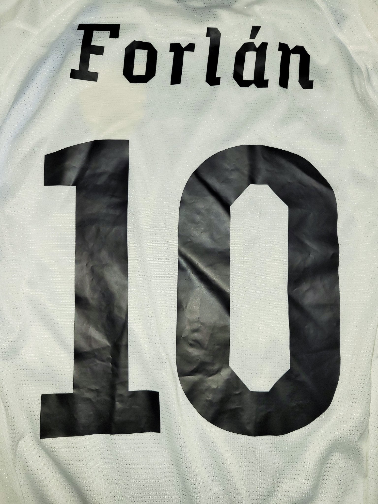 Forlan Uruguay Puma 2010 WORLD CUP Away Soccer Jersey M Puma