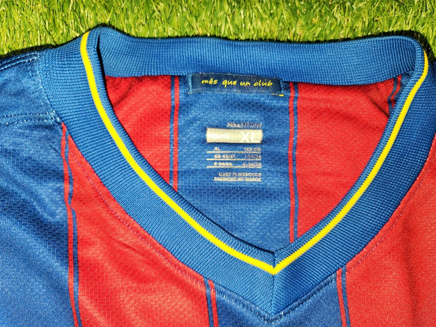 Ibrahimovic Barcelona DEBUT SEASON 2009 2010 Jersey Shirt Maillot XL SKU# 343808-496 foreversoccerjerseys