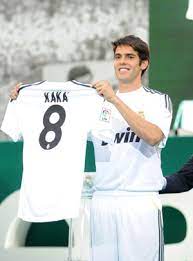 Kaka Real Madrid 2009 2010 DEBUT SEASON Jersey Shirt Camiseta L SKU# E84352 AV1001 foreversoccerjerseys