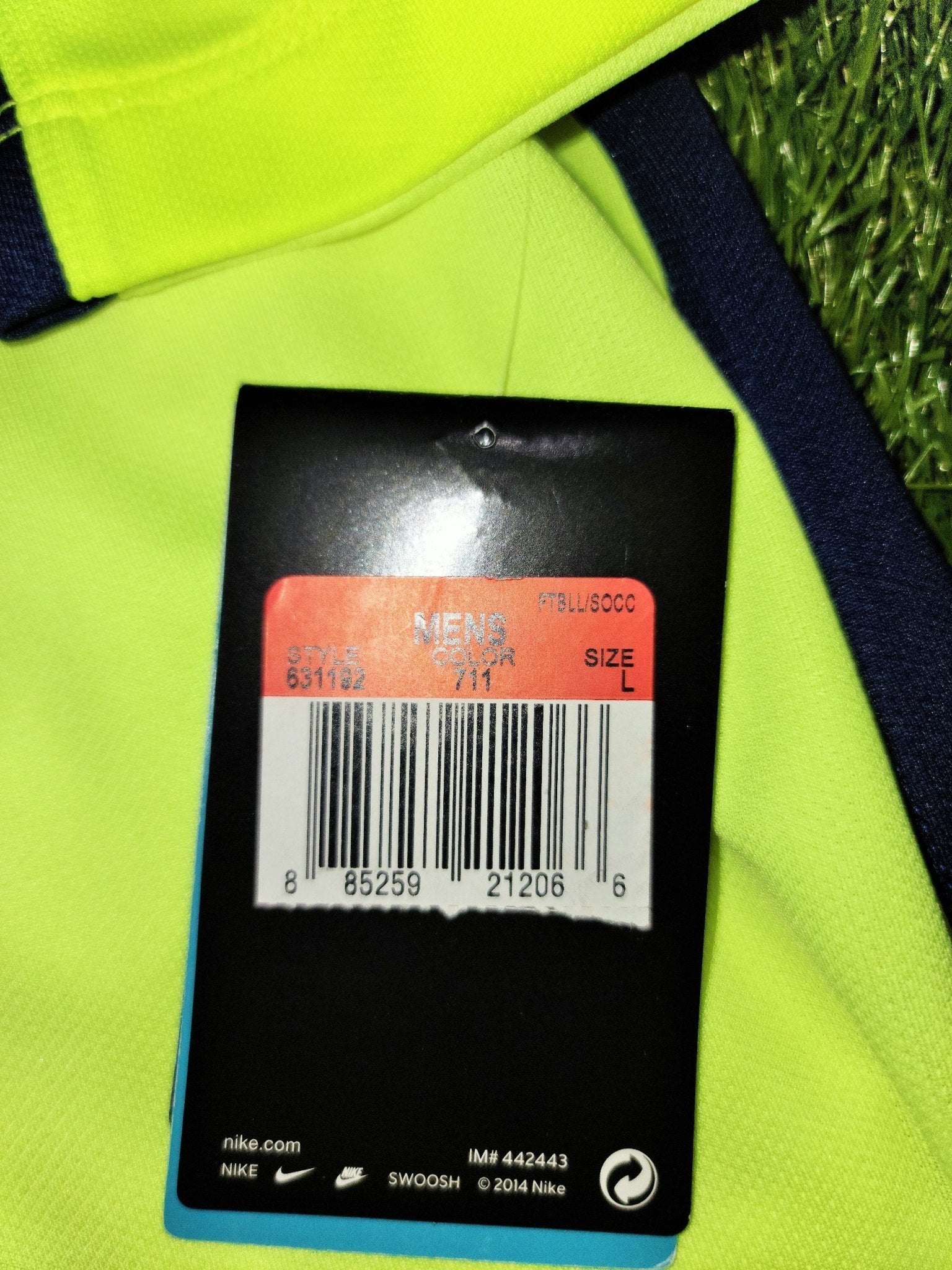 Neymar Barcelona 2014 2015 TREBLE SEASON UEFA Jersey Shirt Camiseta BNWT L SKU# 631192-711 foreversoccerjerseys