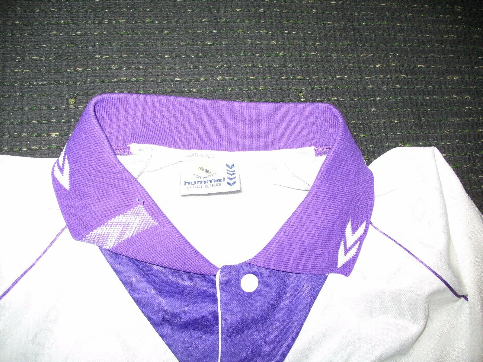 Real Madrid Hummel 1993 1994 Jersey Camiseta Shirt L - foreversoccerjerseys