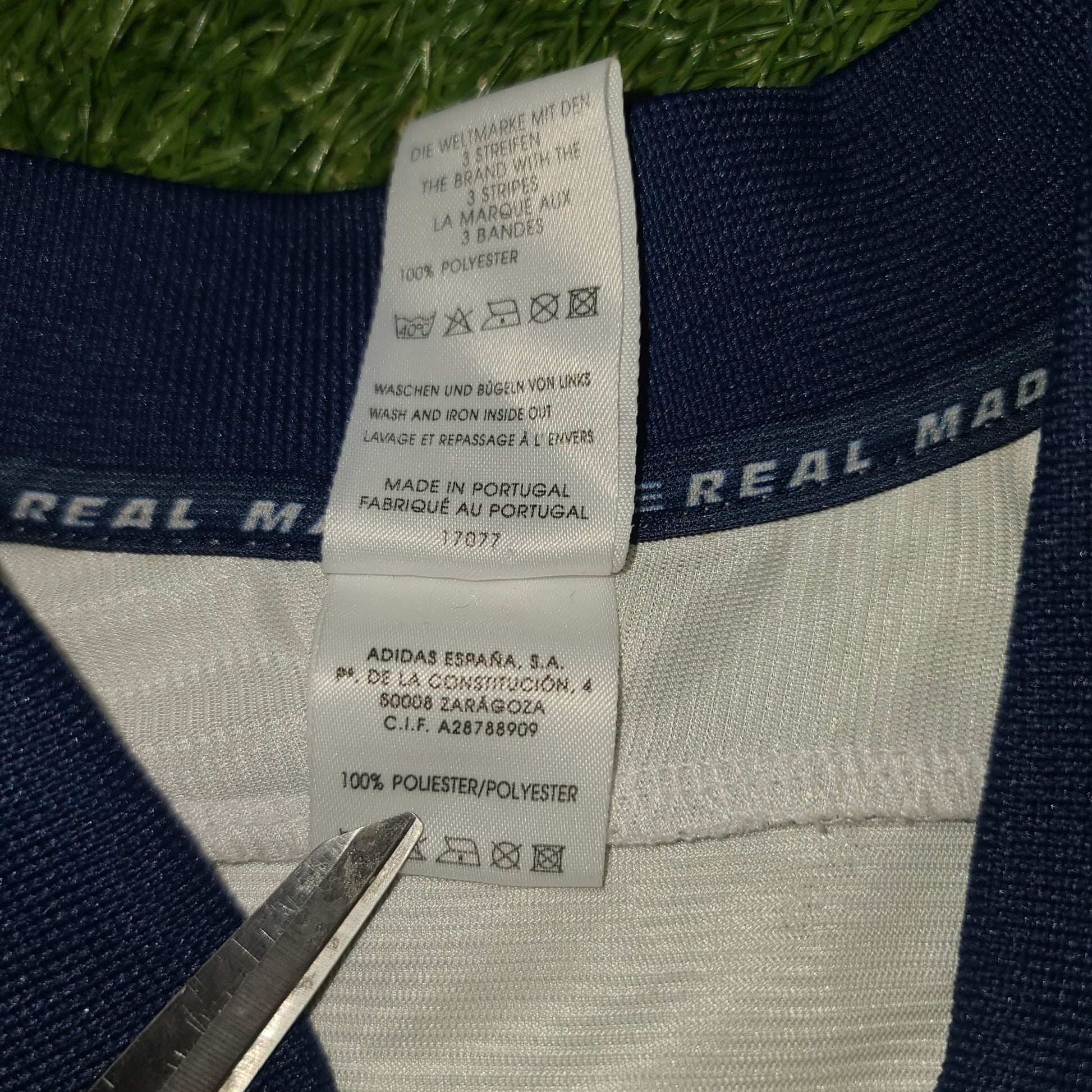 Redondo Real Madrid Home 1999 2000 UEFA Jersey Shirt Camiseta XL foreversoccerjerseys