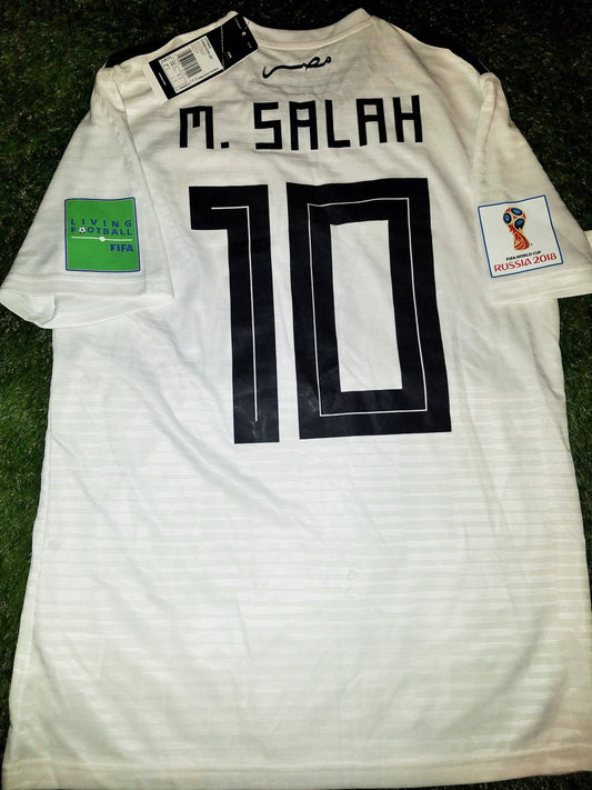 Salah Adidas Egypt 2018 WORLD CUP Jersey NEW BNWT M SKU# CF0682 foreversoccerjerseys