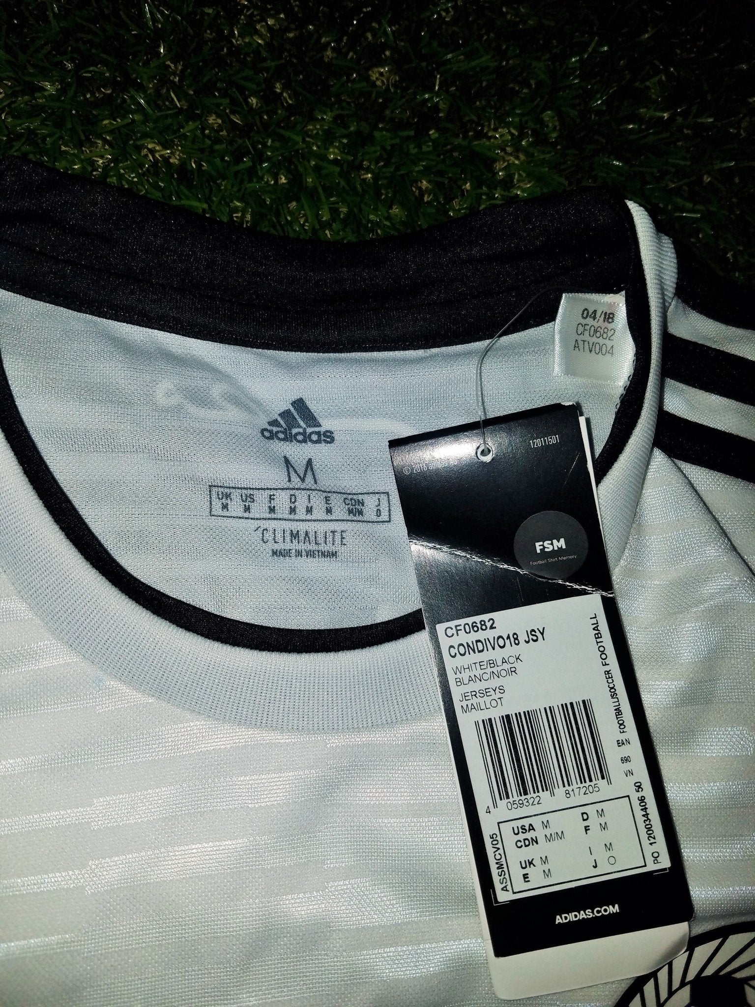 Salah Adidas Egypt 2018 WORLD CUP Jersey NEW BNWT M SKU# CF0682 foreversoccerjerseys