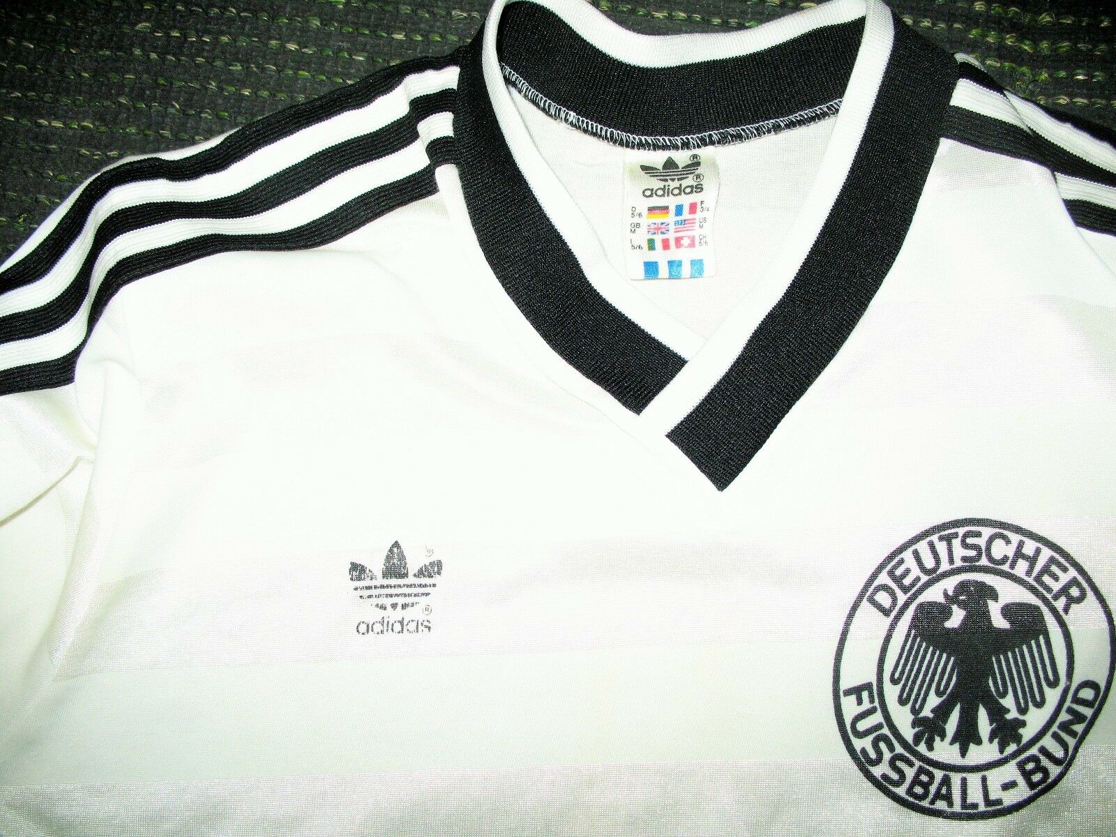 West Germany 1986 WORLD CUP QUALIFIERS Jersey Shirt Deutschland Trikot M - foreversoccerjerseys