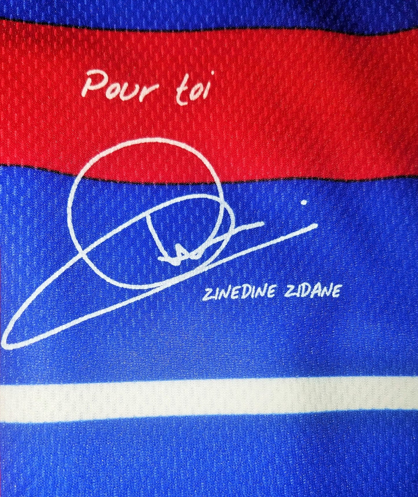 Zidane France 1998 WORLD CUP FINAL Jersey Maillot Shirt Trikot XL foreversoccerjerseys