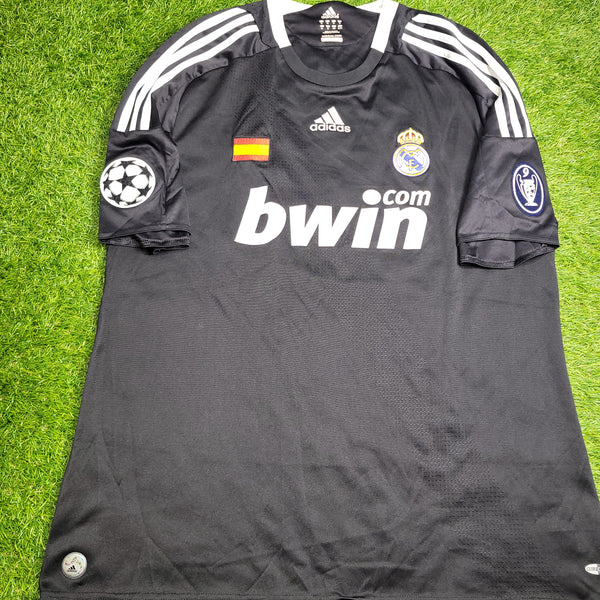 Sneijder Real Madrid 2008 2009 UEFA Third Soccer Jersey Shirt XL SKU# 685420