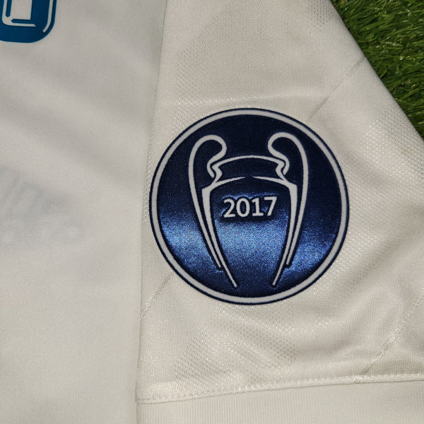 Cristiano Ronaldo Real Madrid 2017 2018 LAST GAME UEFA FINAL Soccer Jersey Shirt BNWT L SKU# B31106