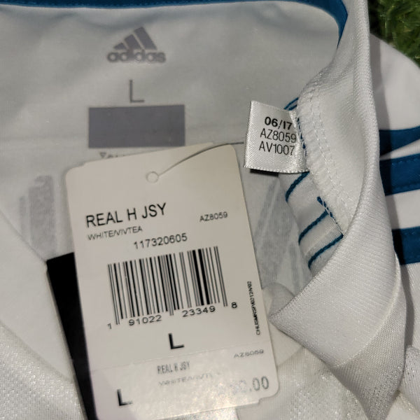 Cristiano Ronaldo Real Madrid 2017 2018 LAST GAME UEFA FINAL Soccer Jersey Shirt BNWT L SKU# B31106