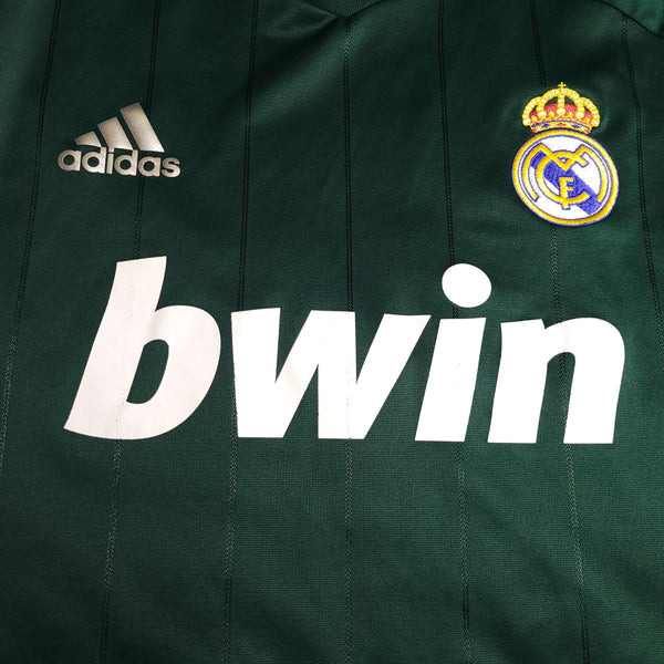 Cristiano Ronaldo Real Madrid  2012 2013 UEFA Soccer Third Jersey Shirt L SKU# X53540