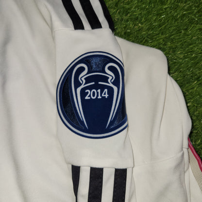 Cristiano Ronaldo Real Madrid 2014 2015 Home Long Sleeve UEFA Soccer Jersey Shirt L SKU# F49660