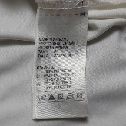 Cristiano Ronaldo Real Madrid 2014 2015 Home Long Sleeve UEFA Soccer Jersey Shirt L SKU# F49660