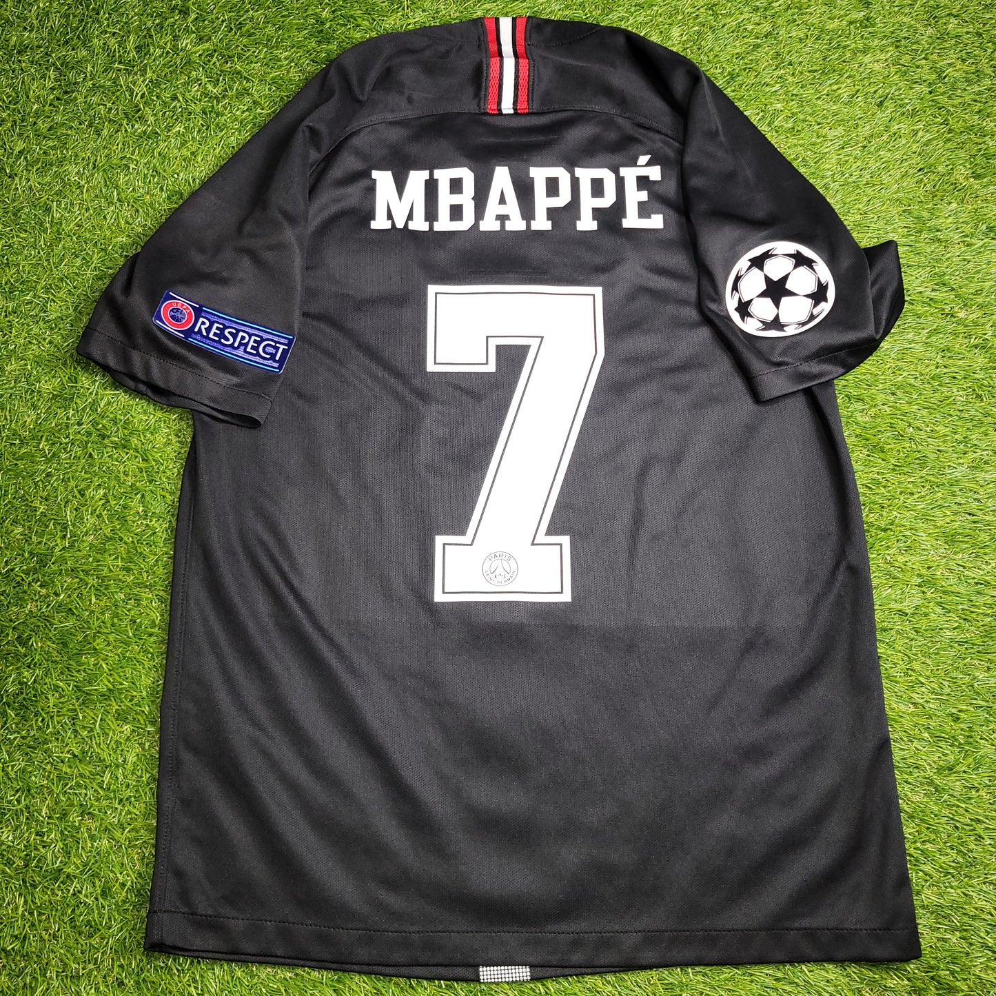 Mbappe Psg Paris Saint Germain JORDAN 2018 2019 Third Soccer Jersey M SKU# 919010-012