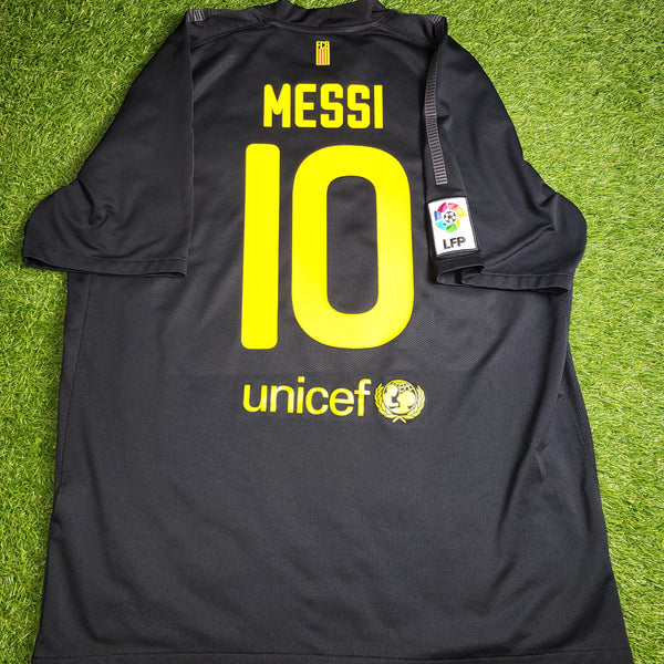 Messi Barcelona 2011 2012 Away Soccer Jersey Shirt XL SKU# 419880-010