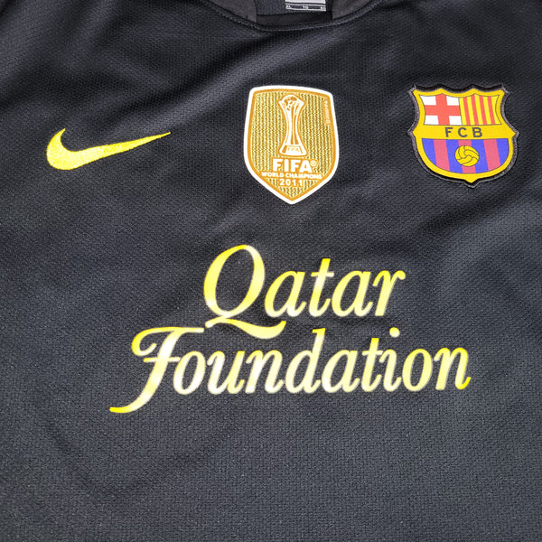Messi Barcelona 2011 2012 Away Soccer Jersey Shirt XL SKU# 419880-010