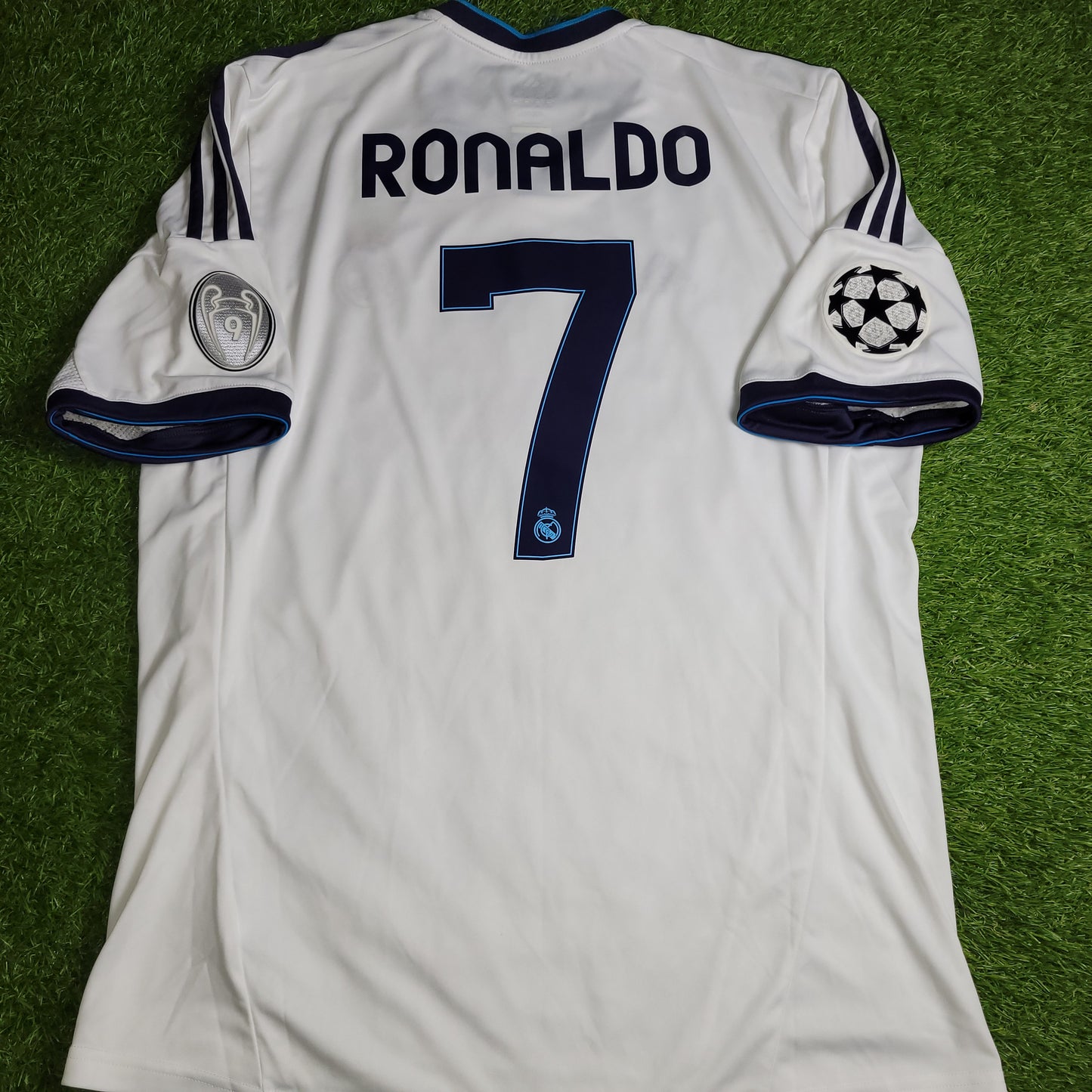 Cristiano Ronaldo Real Madrid 2012 2013 UEFA Home Soccer Jersey Shirt XL SKU# W41768