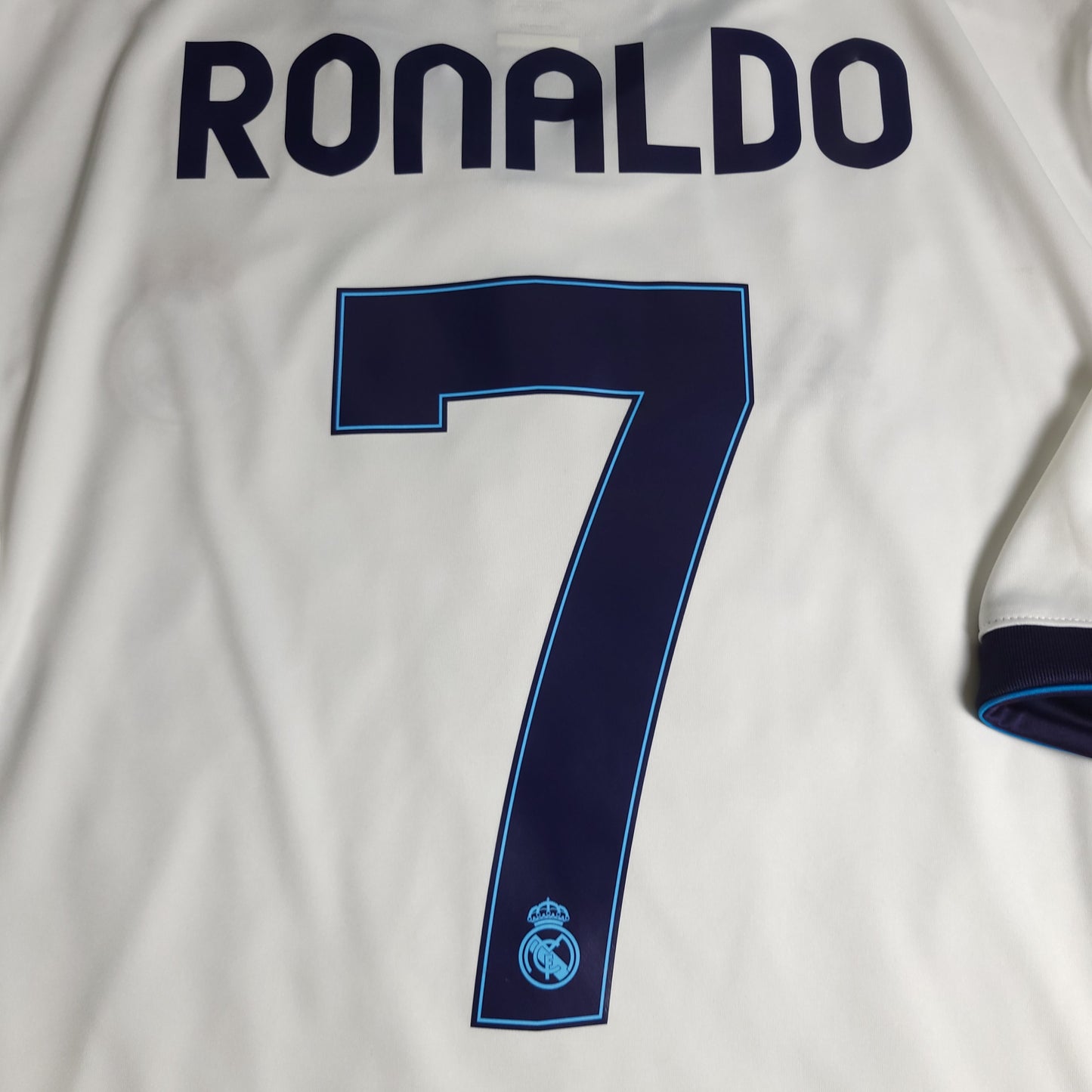 Cristiano Ronaldo Real Madrid 2012 2013 UEFA Home Soccer Jersey Shirt XL SKU# W41768