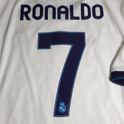 Cristiano Ronaldo Real Madrid 2012 2013 UEFA Home Soccer Jersey Shirt XL SKU# W41768