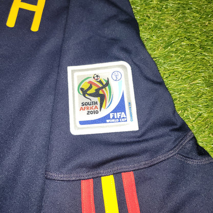 Iniesta Spain 2010 WORLD CUP FINAL Soccer Away Jersey Shirt XL SKU# P47896