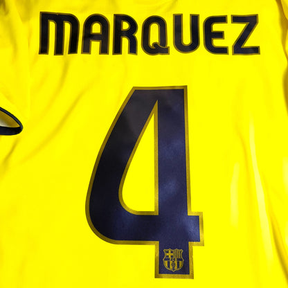 Marquez Barcelona TREBLE SEASON 2008 2009 Away Soccer Jersey Shirt M SKU# 286787-760