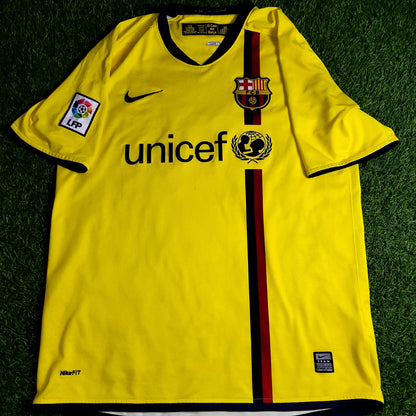 Marquez Barcelona TREBLE SEASON 2008 2009 Away Soccer Jersey Shirt M SKU# 286787-760
