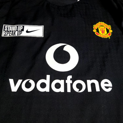 Cristiano Ronaldo Manchester United 2004 2005 Away STAND UP SPEAK UP Soccer Jersey Shirt XL SKU# 112678 - ForeverSoccerJerseys