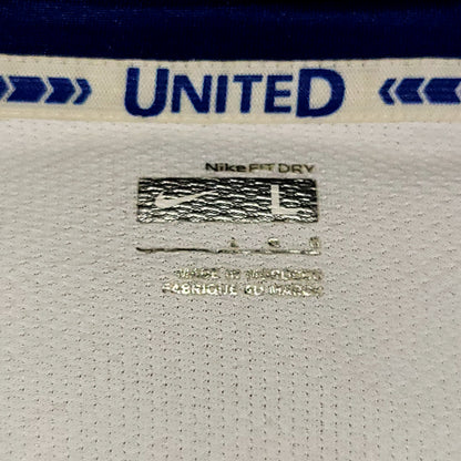 Cristiano Ronaldo Manchester United UEFA FINAL 2008 2009 Away Long Sleeve Soccer Jersey Shirt L SKU# 287613-105