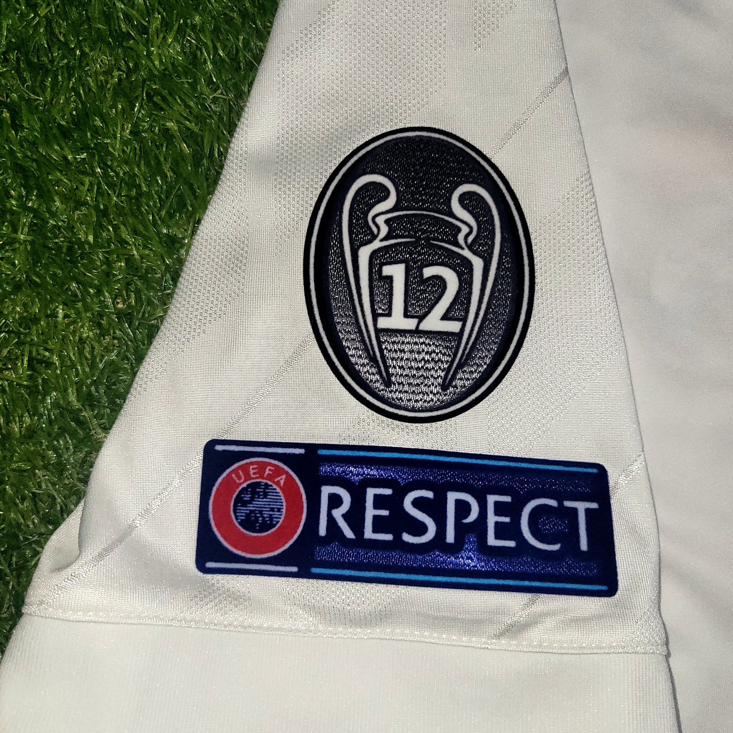 Cristiano Ronaldo Real Madrid 2017 2018 LAST GAME UEFA FINAL Soccer Jersey Shirt BNWT L SKU# AZ8059 - ForeverSoccerJerseys