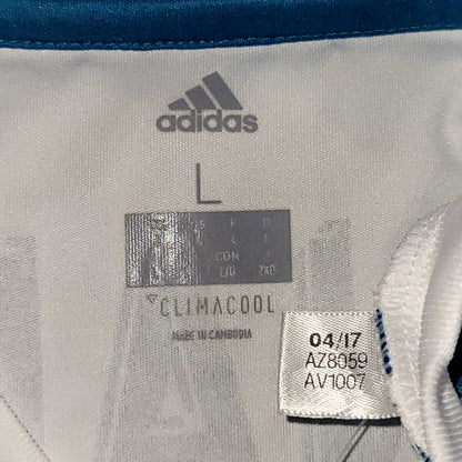 Cristiano Ronaldo Real Madrid 2017 2018 LAST GAME UEFA FINAL Soccer Jersey Shirt BNWT L SKU# AZ8059 - ForeverSoccerJerseys