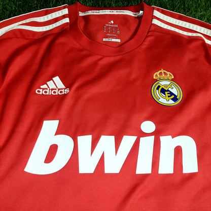 Cristiano Ronaldo Real Madrid UEFA 2011 2012 Third Soccer Jersey Shirt M SKU# V13597 - ForeverSoccerJerseys