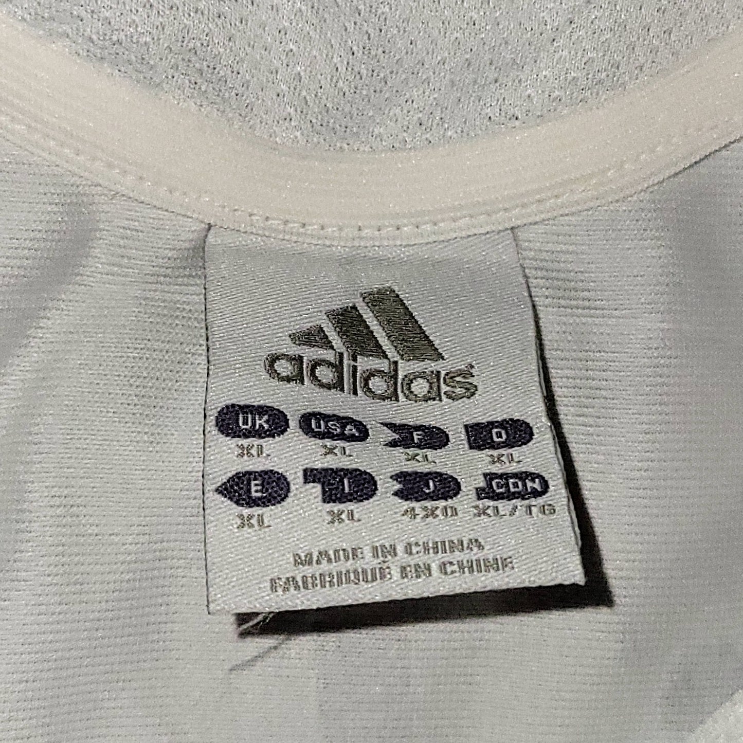 Zidane Real Madrid LAST GAME 2005 2006 Soccer Jersey Shirt XL SKU# 109879 - ForeverSoccerJerseys