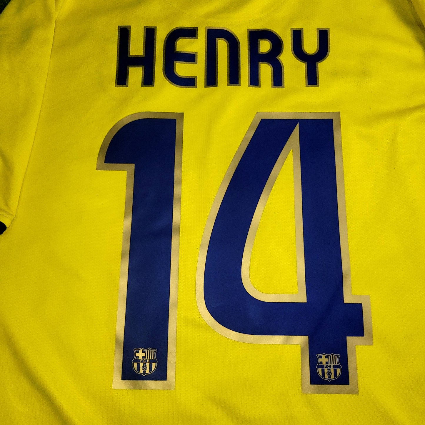 Henry Barcelona TREBLE SEASON 2008 2009 Away Soccer Jersey Shirt L SKU# 286787-760 - ForeverSoccerJerseys