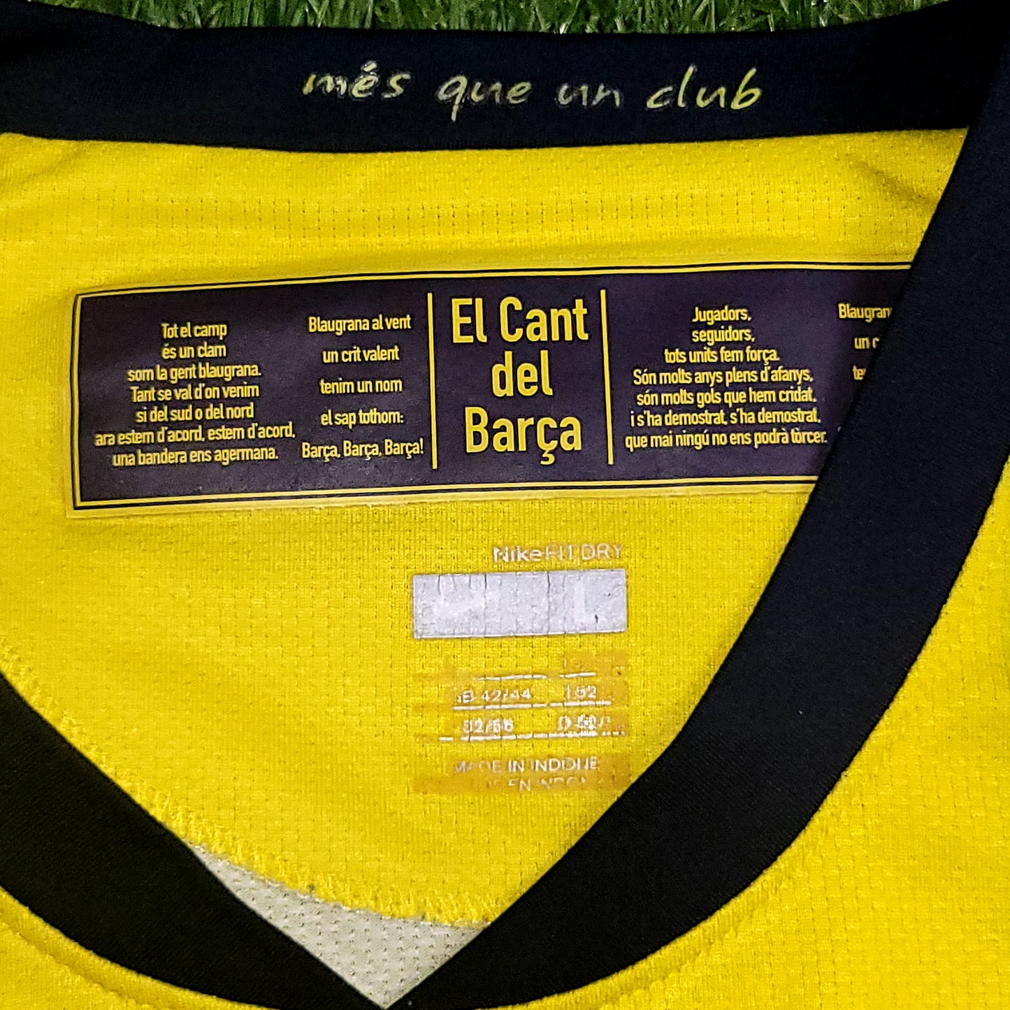 Henry Barcelona TREBLE SEASON 2008 2009 Away Soccer Jersey Shirt L SKU# 286787-760 - ForeverSoccerJerseys