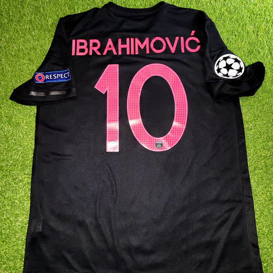 Ibrahimovic PSG Paris Saint Germain 2015 2016 Third UEFA Soccer Jersey L SKU# 658901-011