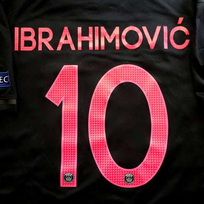 Ibrahimovic PSG Paris Saint Germain 2015 2016 Third UEFA Soccer Jersey L SKU# 658901-011