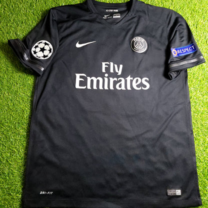 Ibrahimovic PSG Paris Saint Germain 2015 2016 Third UEFA Soccer Jersey L SKU# 658901-011
