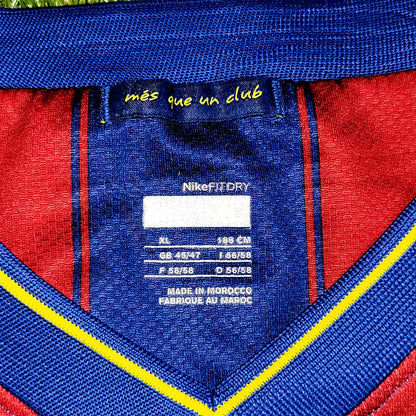 Messi Barcelona 2009 2010 Home Soccer Jersey XL SKU# 343808-496 - ForeverSoccerJerseys