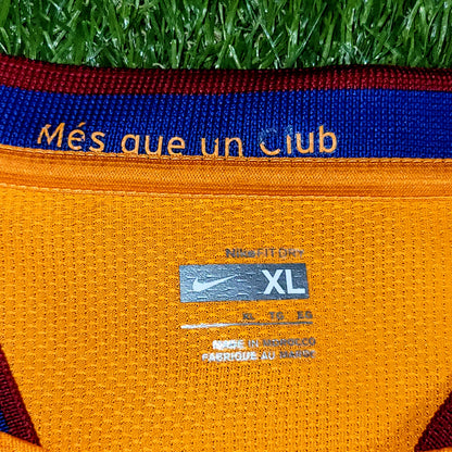 Ronaldinho Barcelona 2007 2008 Third Long Sleeve Soccer Jersey XL SKU# 244795-818