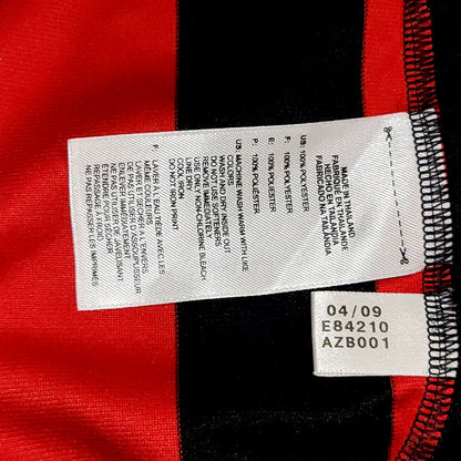 Maldini AC Milan 2009 2010 FAREWELL MATCH Soccer Jersey XL SKU# E84210 - ForeverSoccerJerseys